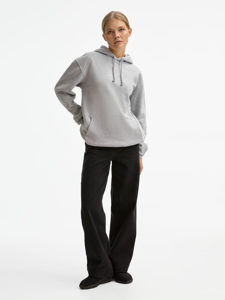 Худи унисекс Condor, серый меланж, размер 3XL