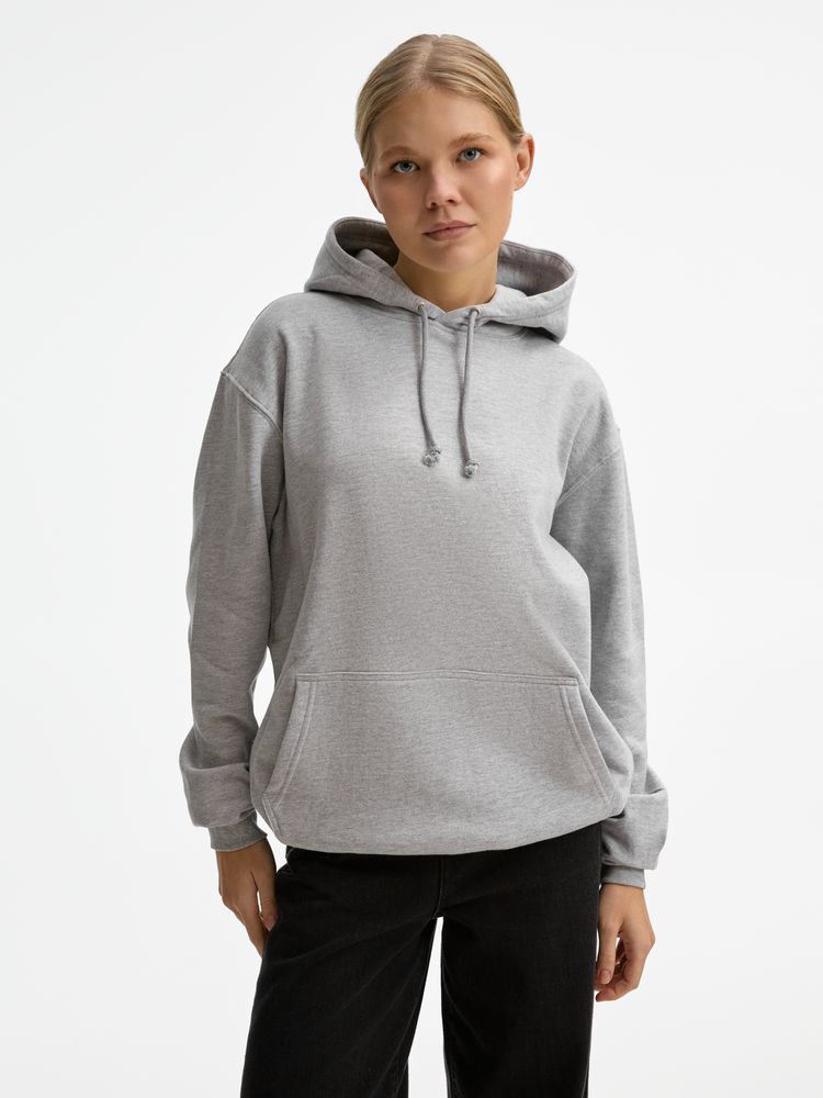 Худи унисекс Condor, серый меланж, размер 3XL