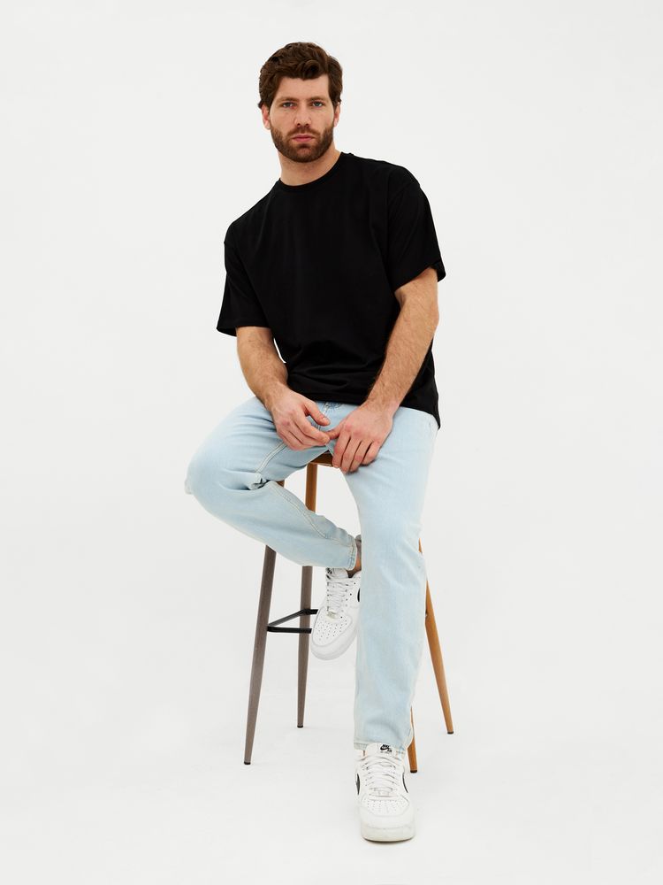 Футболка Oversize Premium, черная, размер M