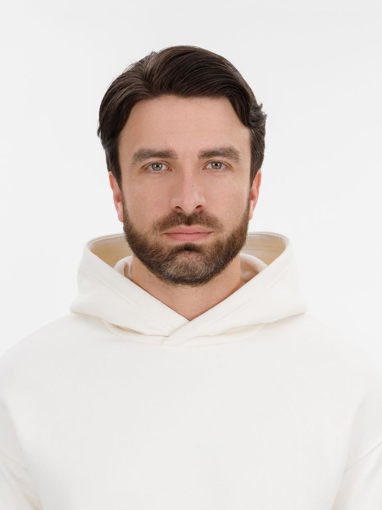 Худи оверсайз унисекс Snuggie, молочно-белое, размер XL/XXL