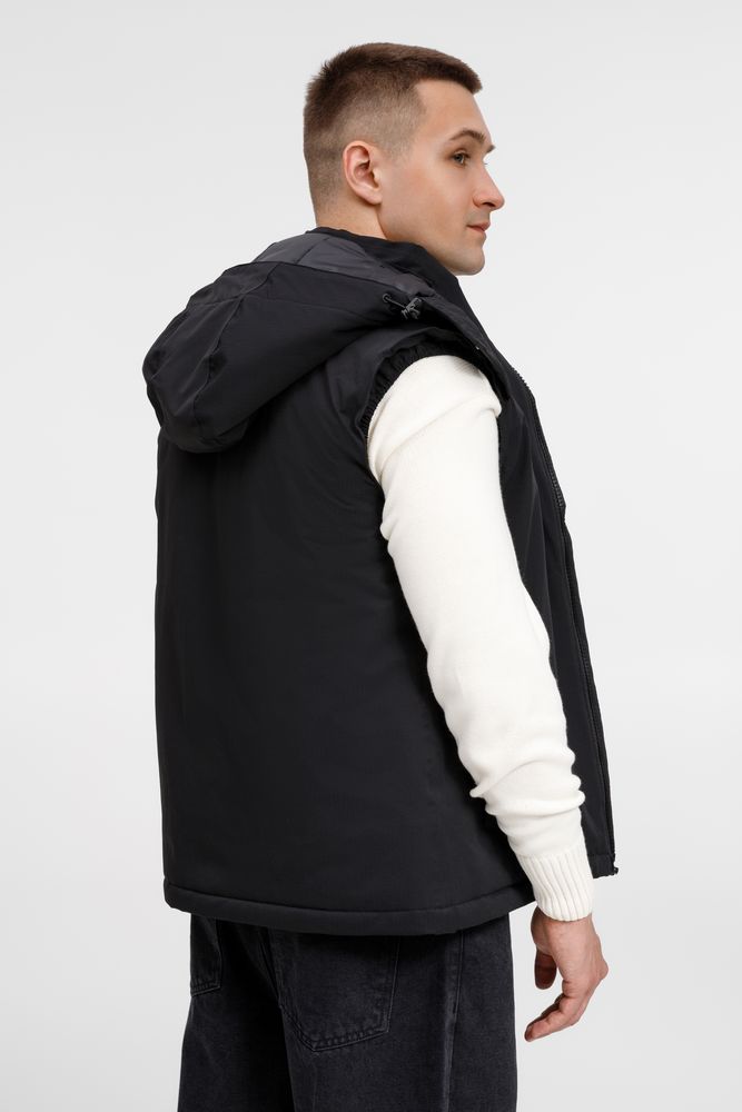 Жилет унисекс Sfera, черный, размер S