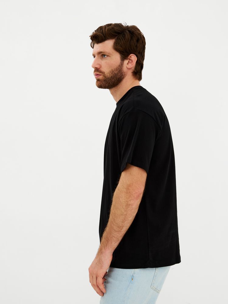Футболка Oversize Premium, черная, размер M