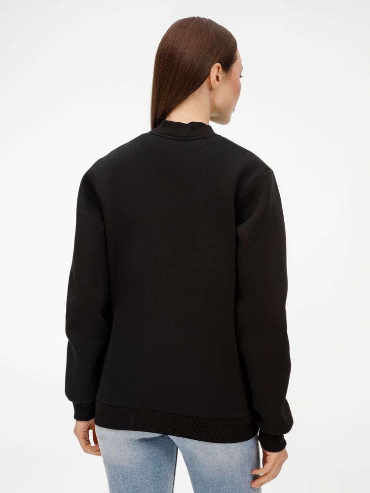 Бомбер унисекс Estado, черный, размер S