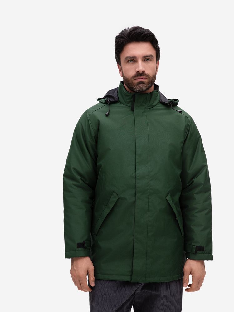 Куртка на стеганой подкладке Robyn, темно-зеленая, размер S