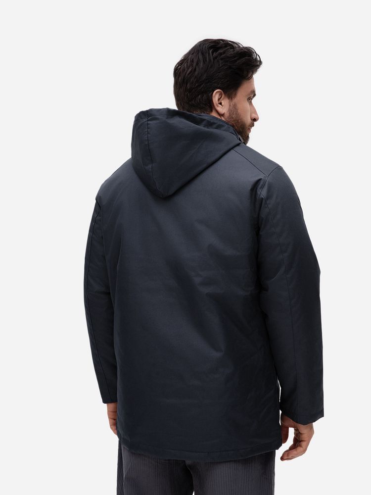 Куртка на стеганой подкладке Robyn темно-синяя, размер L