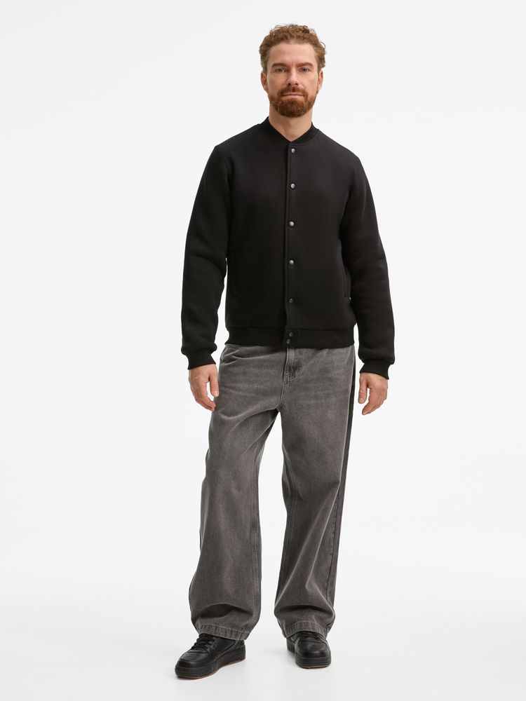 Бомбер унисекс AtmosWear, черный, размер S