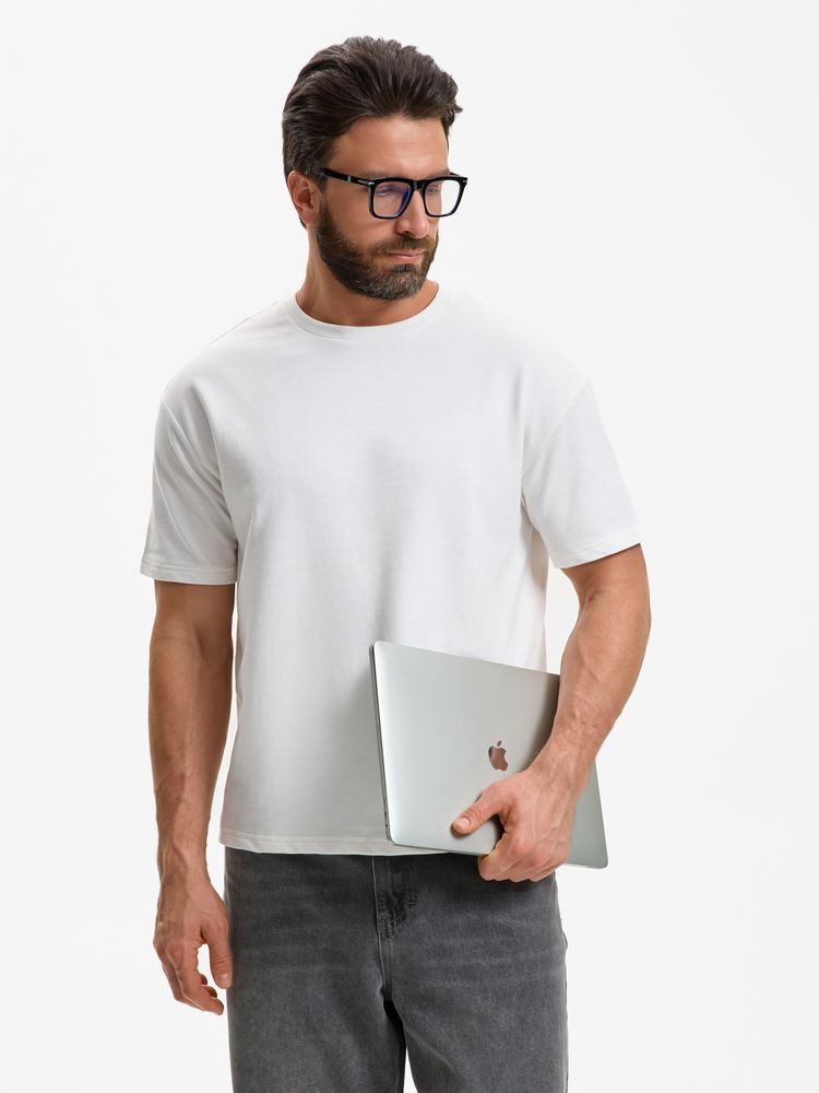 Футболка унисекс Durington, белая, размер XL/XXL