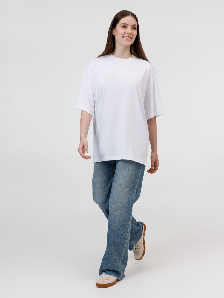 Футболка из бифлекса Morfiss, белая, размер XL/XXL