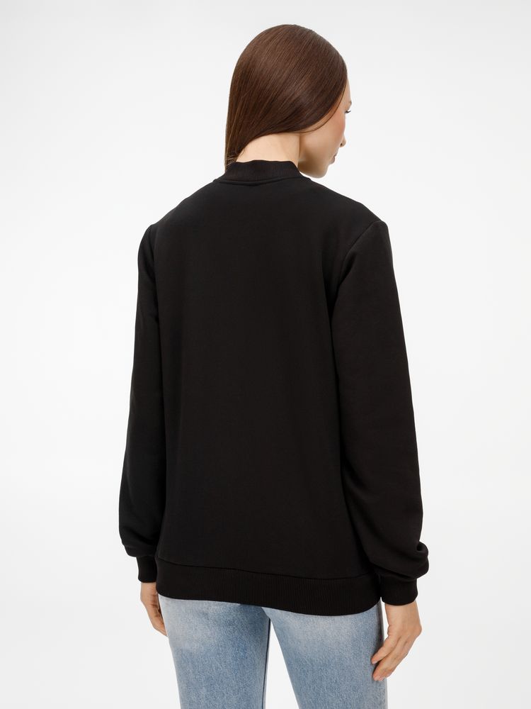 Бомбер унисекс Townie, черный, размер S