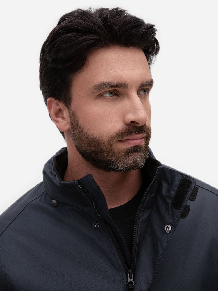 Куртка на стеганой подкладке Robyn темно-синяя, размер L