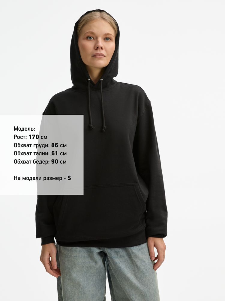 Худи унисекс Condor, черное, размер S