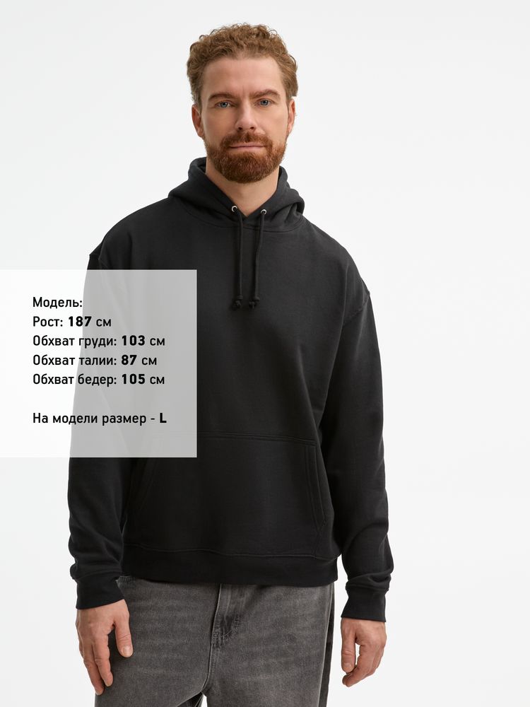 Худи унисекс Condor, черное, размер S