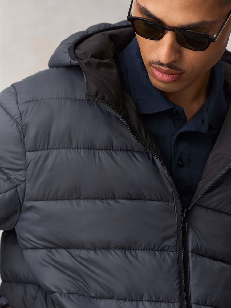 Куртка-парка унисекс Reverse, черная, размер L