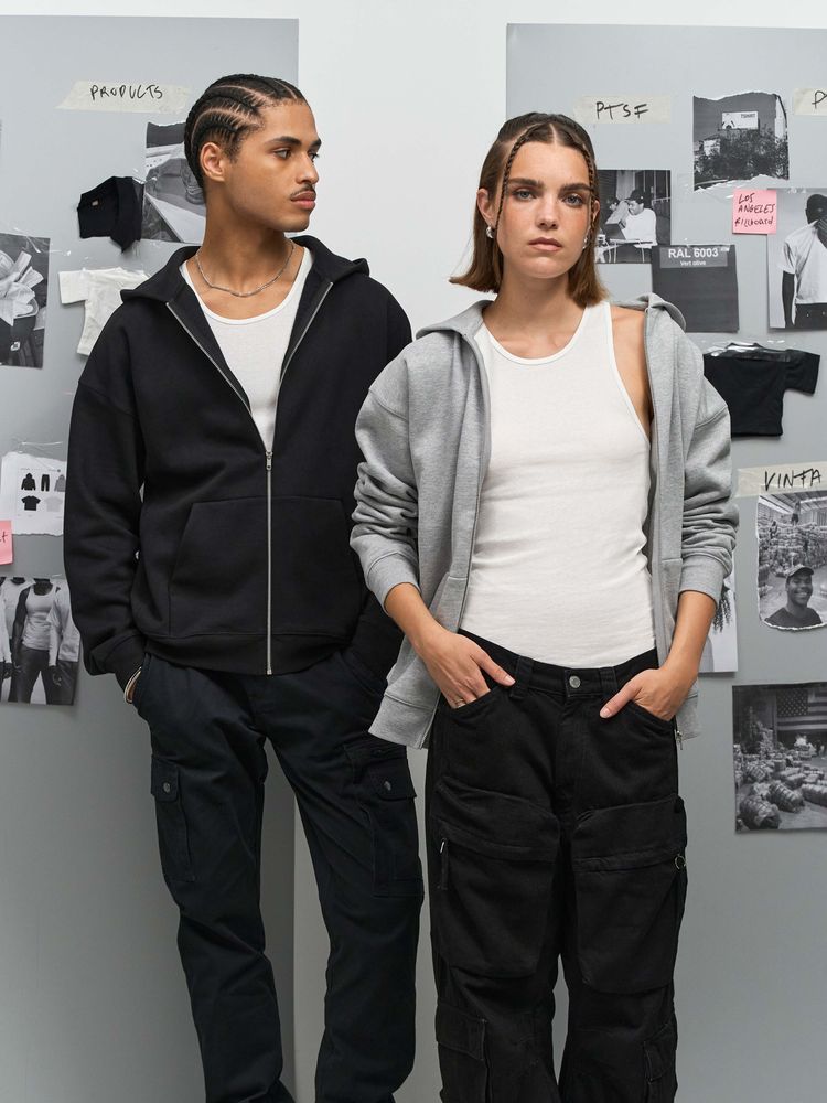 Толстовка унисекс на молнии Jelo, серый меланж, размер 3XL