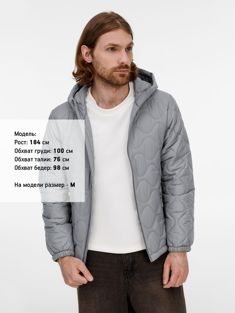 Куртка унисекс Tarnaby, светло-серая, размер S