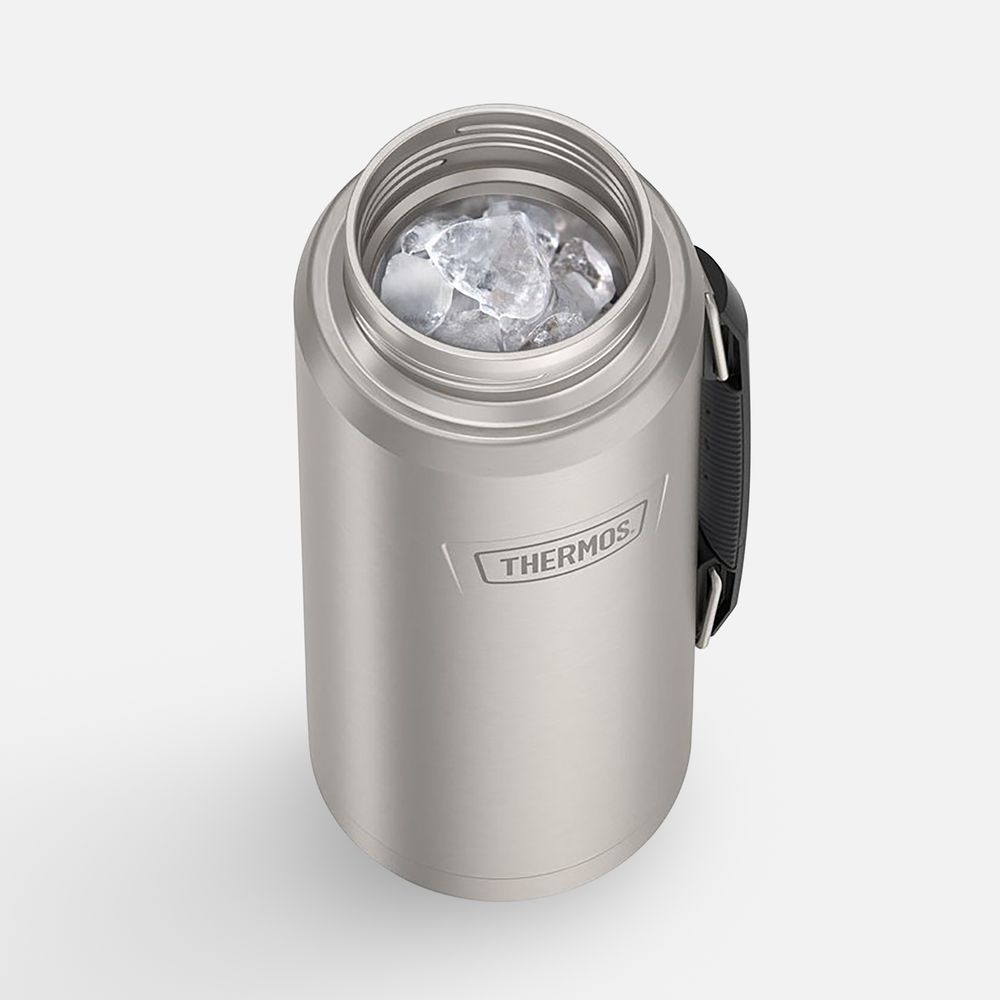 Термос Icon 1200, серебристый (стальной)