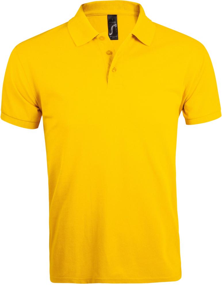 Рубашка поло мужская Prime Men 200 желтая, размер S
