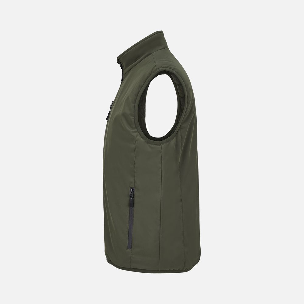 Жилет софтшелл унисекс Falcon BW, темный хаки, размер XXL