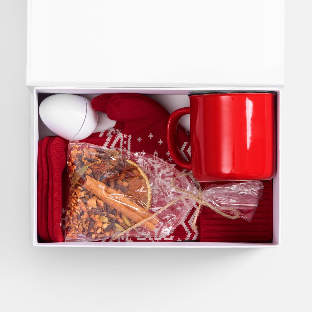 Набор Heart Warmer, красный, размер L/XL