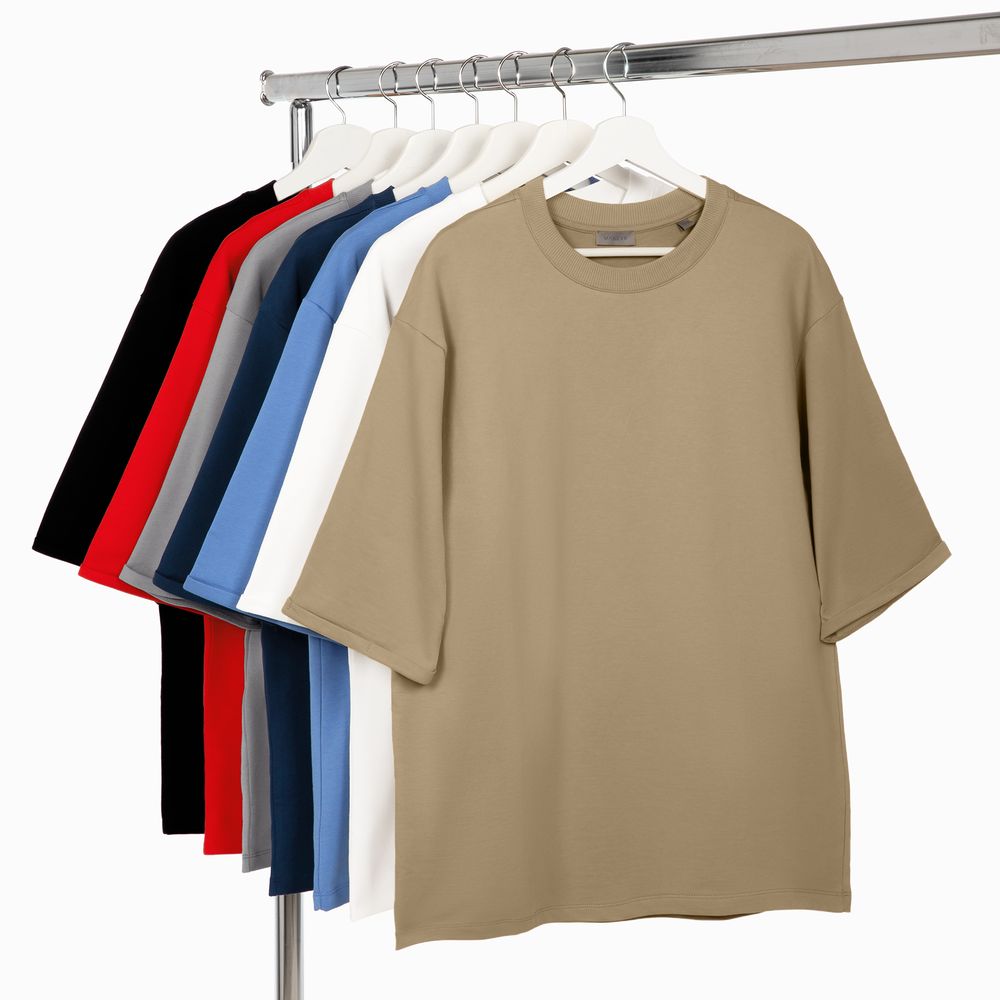 Футболка оверсайз унисекс Kosmos 2.0, красная (алая), размер XL/XXL