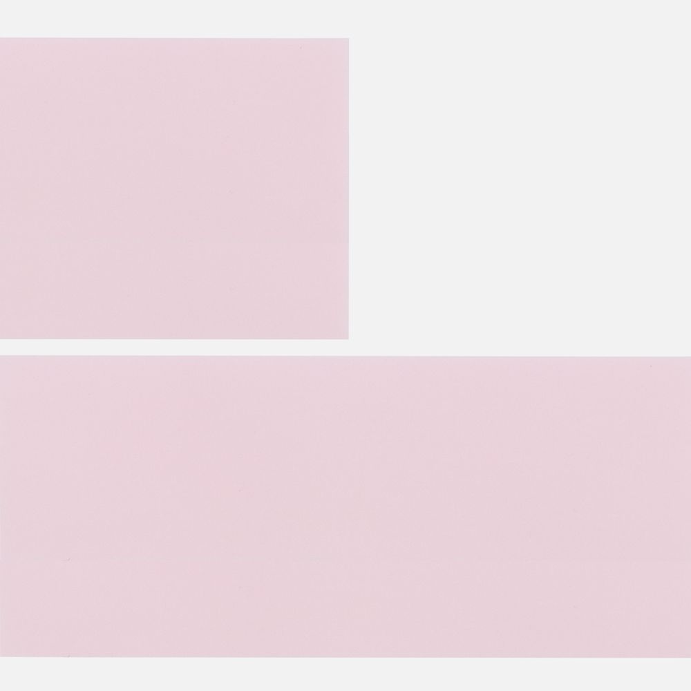 Лента силиконовая Biguna 50 S, прозрачная розовая, 20 см