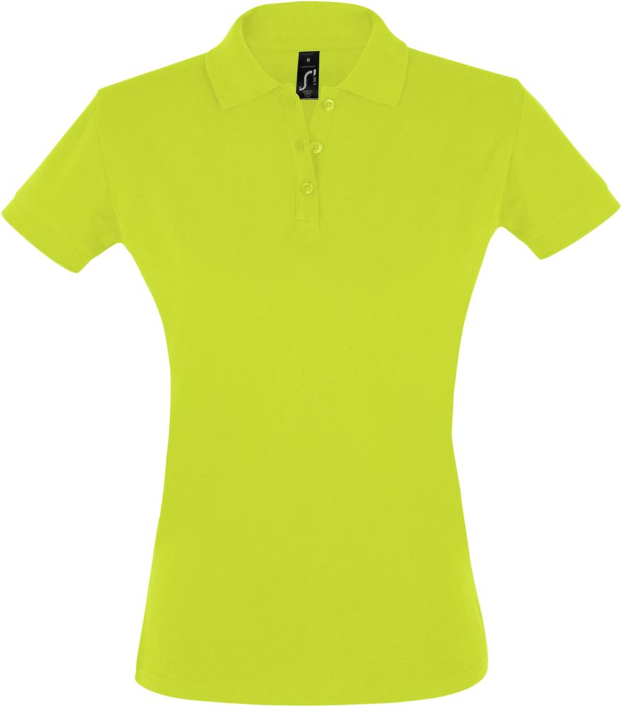 Рубашка поло женская Perfect Women 180 зеленое яблоко, размер XL
