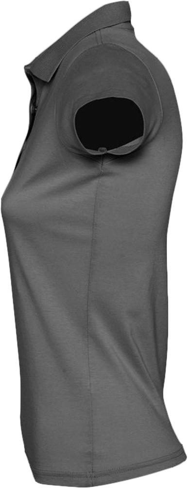 Рубашка поло женская Prescott women 170 темно-серая, размер XXL