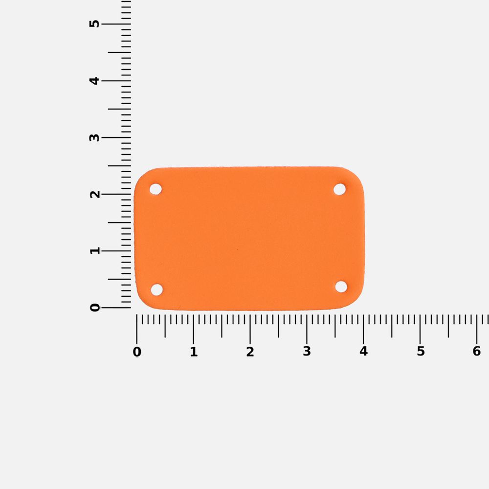 Лейбл Eta Soft Touch, S, оранжевый