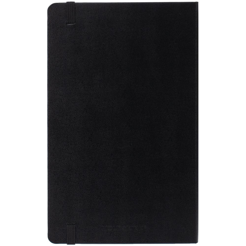 Записная книжка Moleskine Classic Large, в клетку, черная