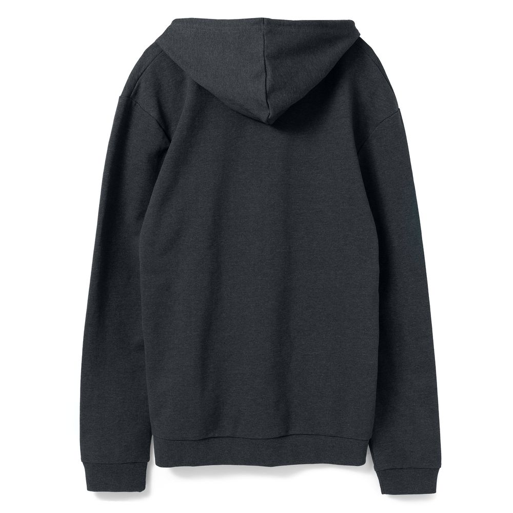 Толстовка с капюшоном унисекс Hoodie, темно-серая, размер 4XL