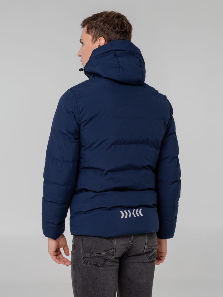 Куртка с подогревом Thermalli Everest, синяя, размер XXL