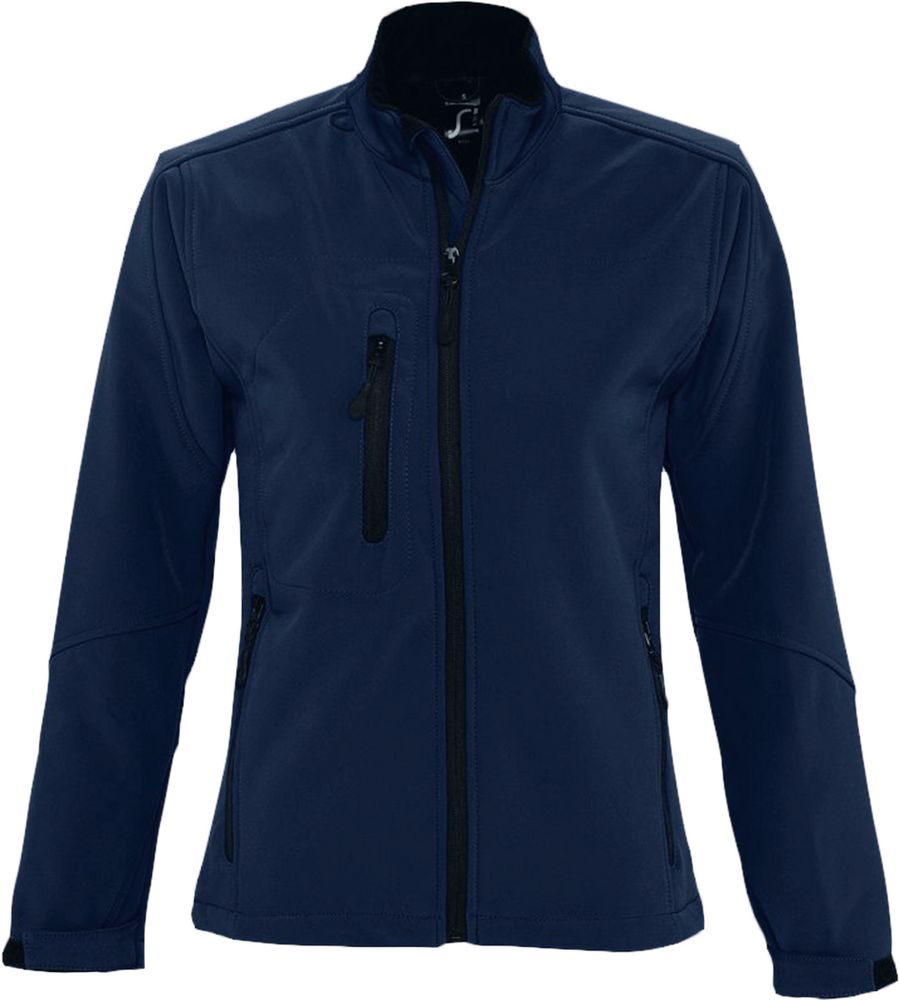 Куртка женская на молнии Roxy 340 темно-синяя, размер L