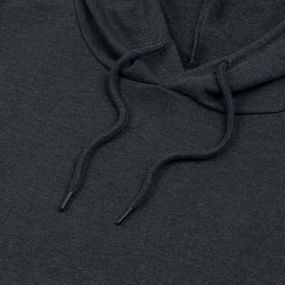 Толстовка с капюшоном унисекс Hoodie, темно-серая, размер XXL