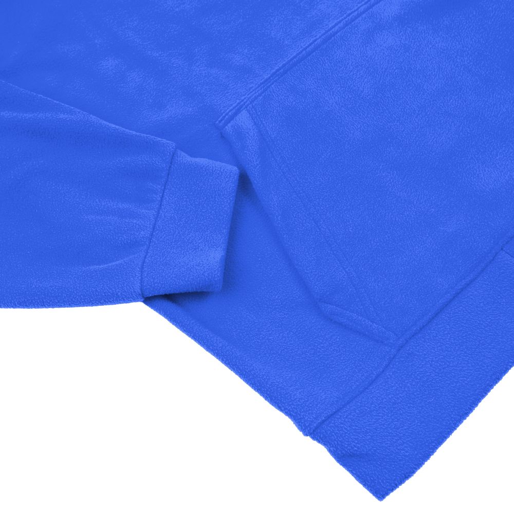 Худи флисовое унисекс Manakin, ярко-синее, размер XL/2XL