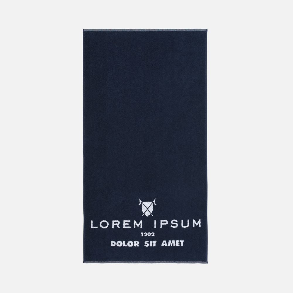 Полотенце на заказ Surpass с пестротканым логотипом, среднее