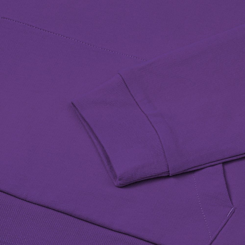 Толстовка на молнии с капюшоном Unit Siverga, фиолетовая, размер S