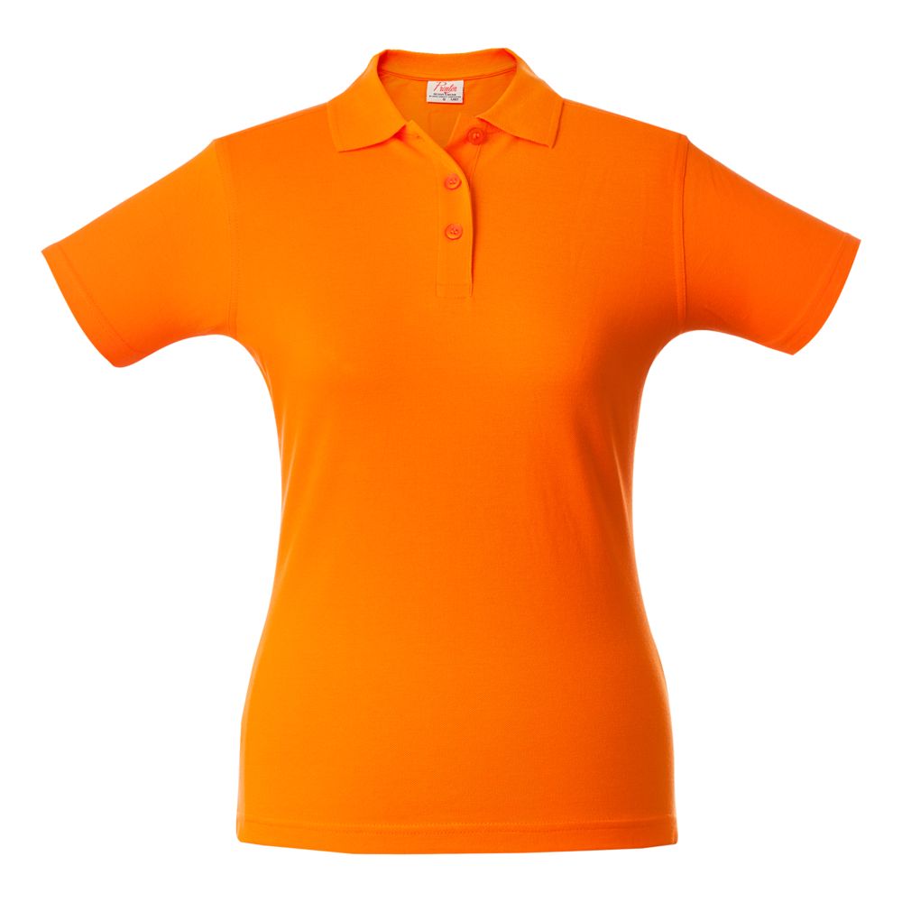 Рубашка поло женская Surf Lady оранжевая, размер M