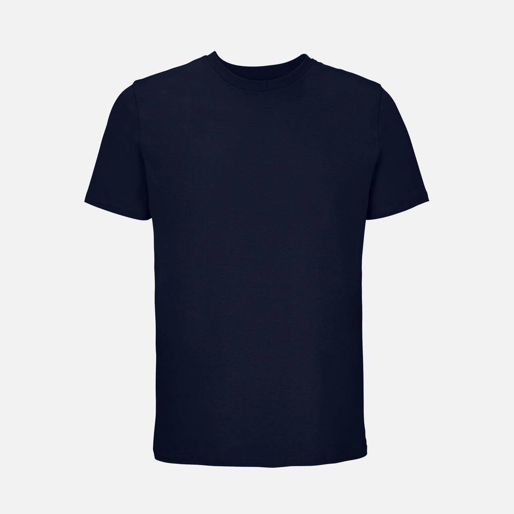 Футболка унисекс Lyam, темно-синяя, размер S