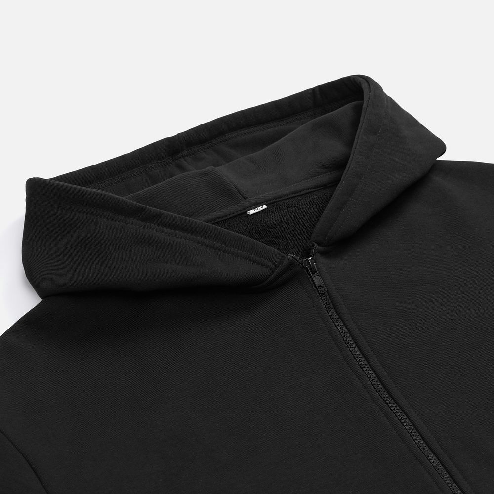 Толстовка унисекс оверсайз Sartoro, черная, размер 3XL/4XL