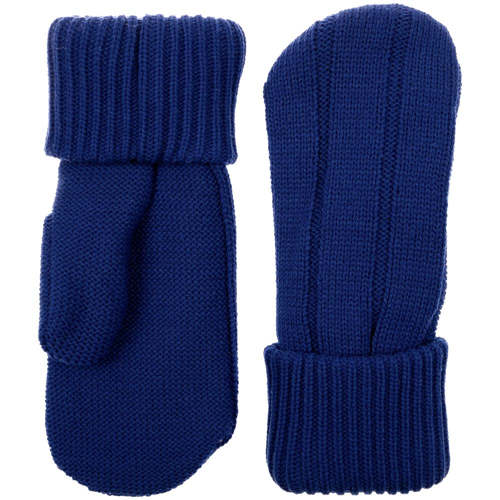 Варежки Knit Beat, темно-синие, размер S/M