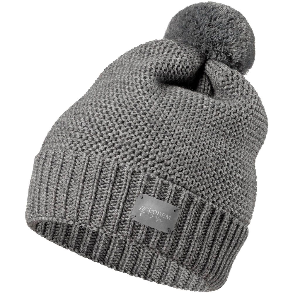 Шапка фактурная Brugge Grand Max, полушерсть