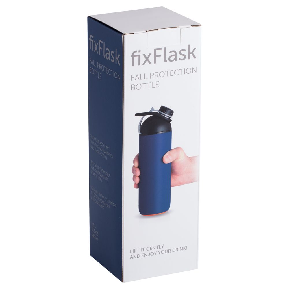 Бутылка для воды fixFlask, синяя