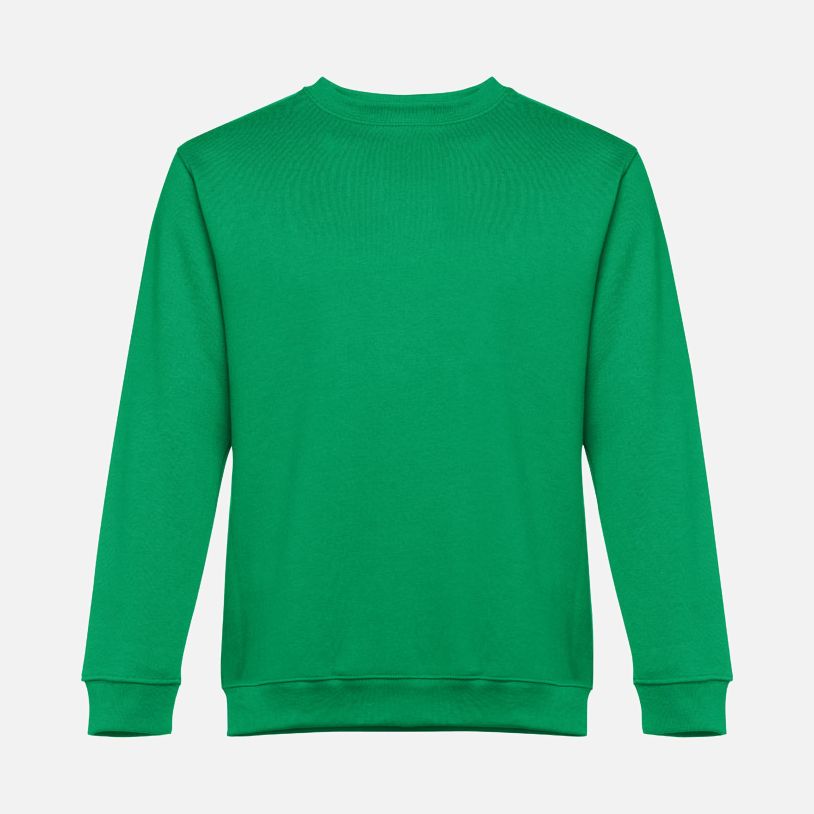 Свитшот унисекс Delta, зеленый, размер S