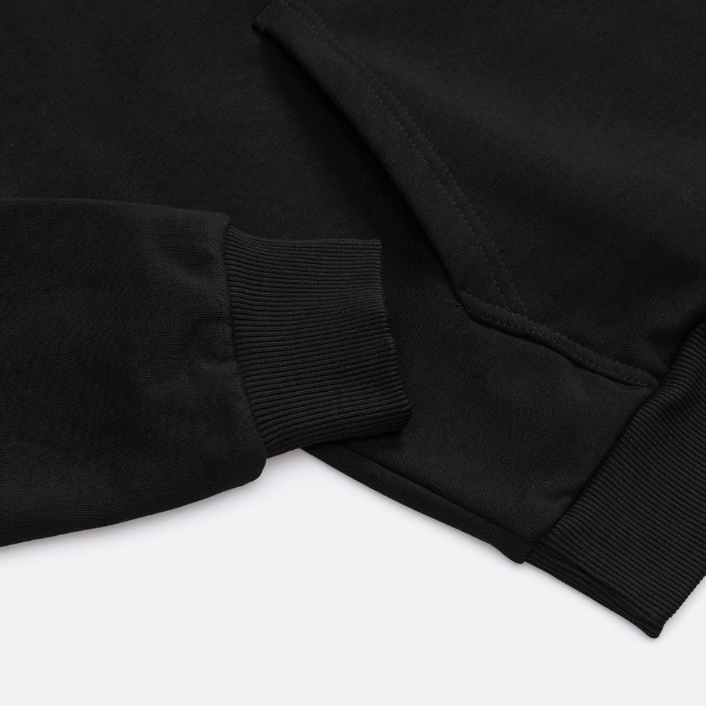 Толстовка унисекс оверсайз Sartoro, черная, размер 3XL/4XL