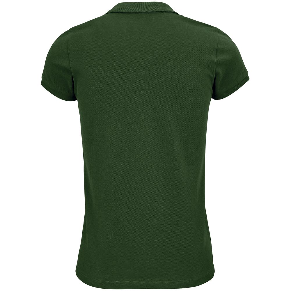 Рубашка поло женская Planet Women, темно-зеленая, размер XXL