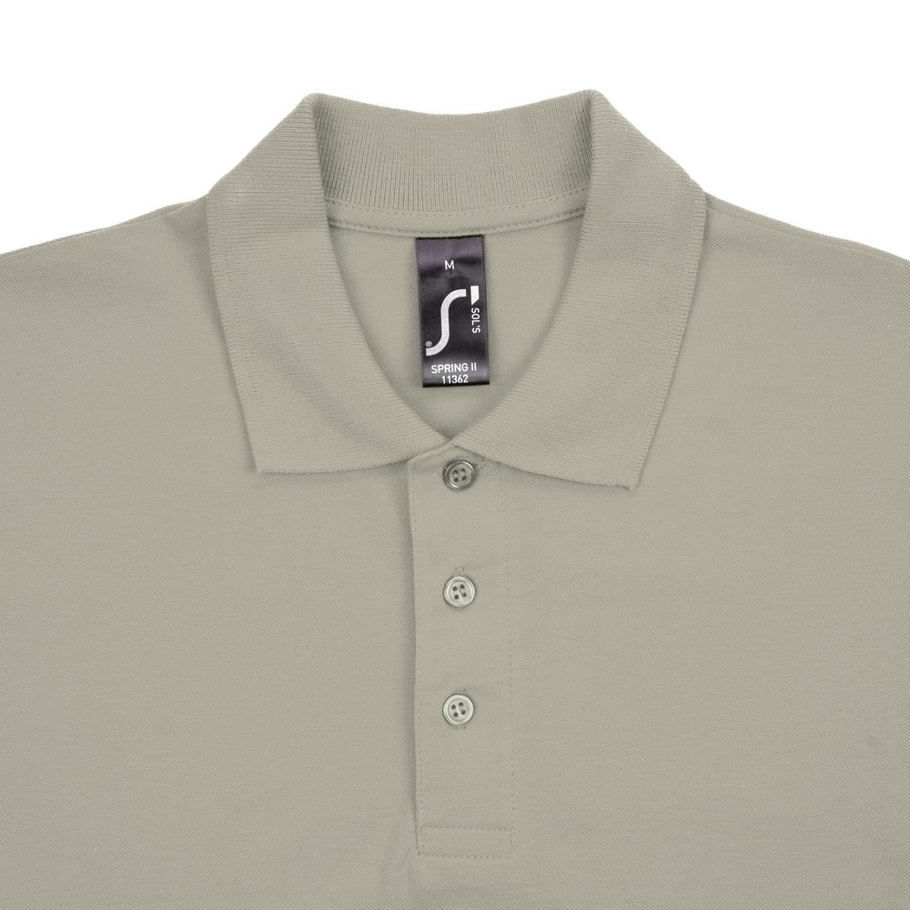 Рубашка поло мужская Spring 210 хаки, размер XL