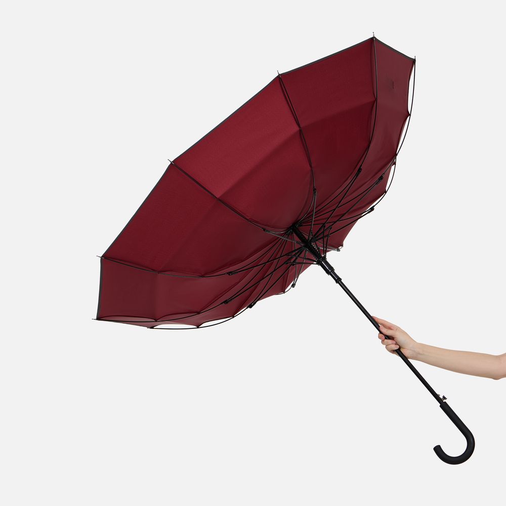 Зонт-трость Abrego, бордовый