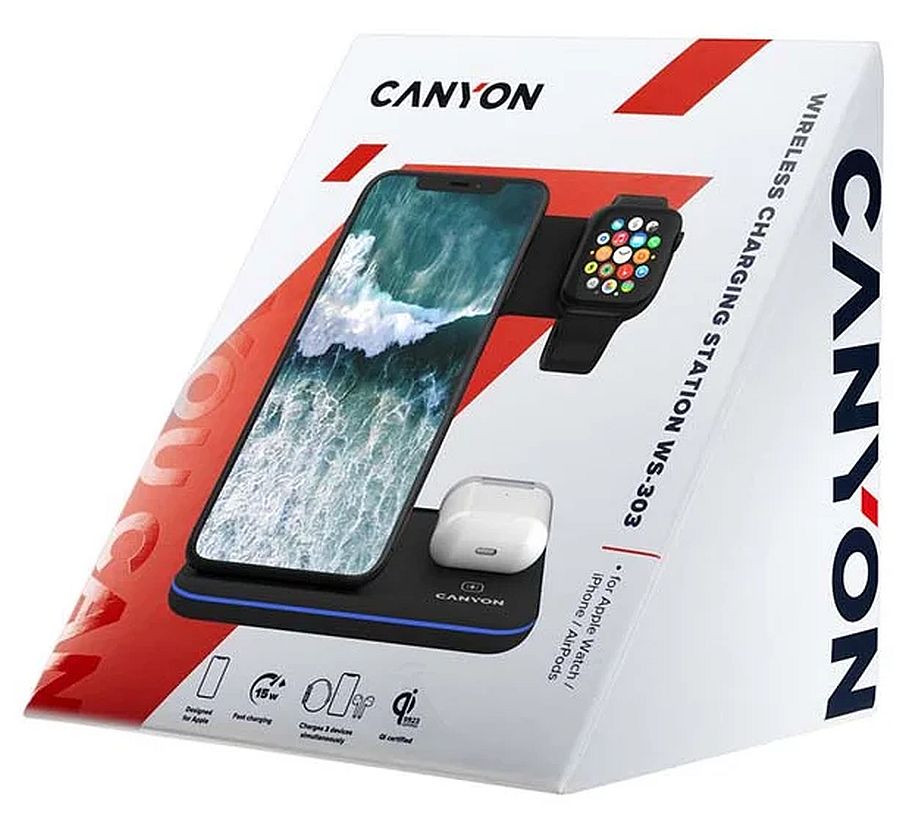 Зарядная станция Canyon WS-303, черная