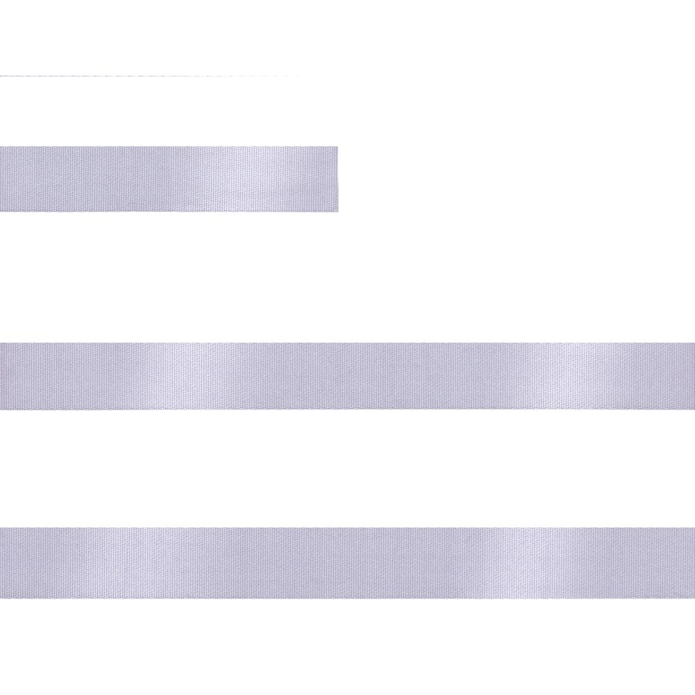 Лента сатиновая Satin 10 S, серая, 50 см