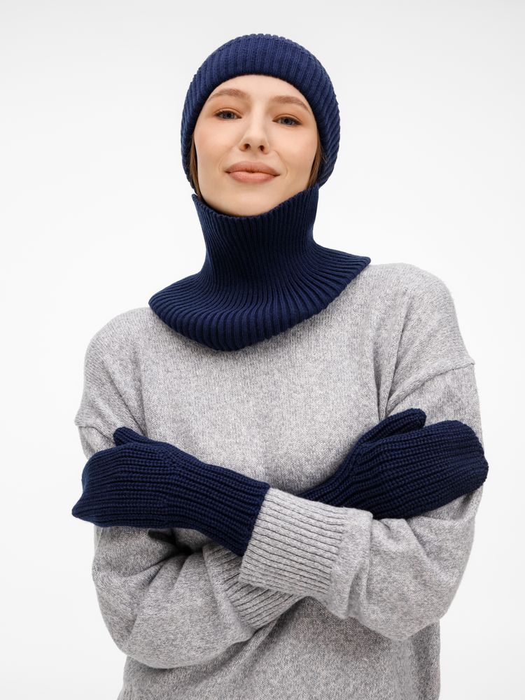 Шапка Catch Match, темно-синяя